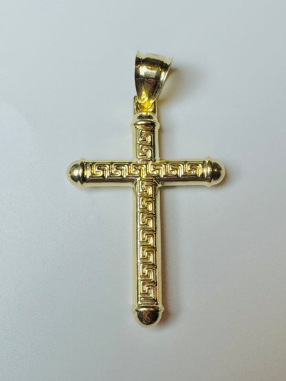 #405 pendentif médusa ronde en or 10k