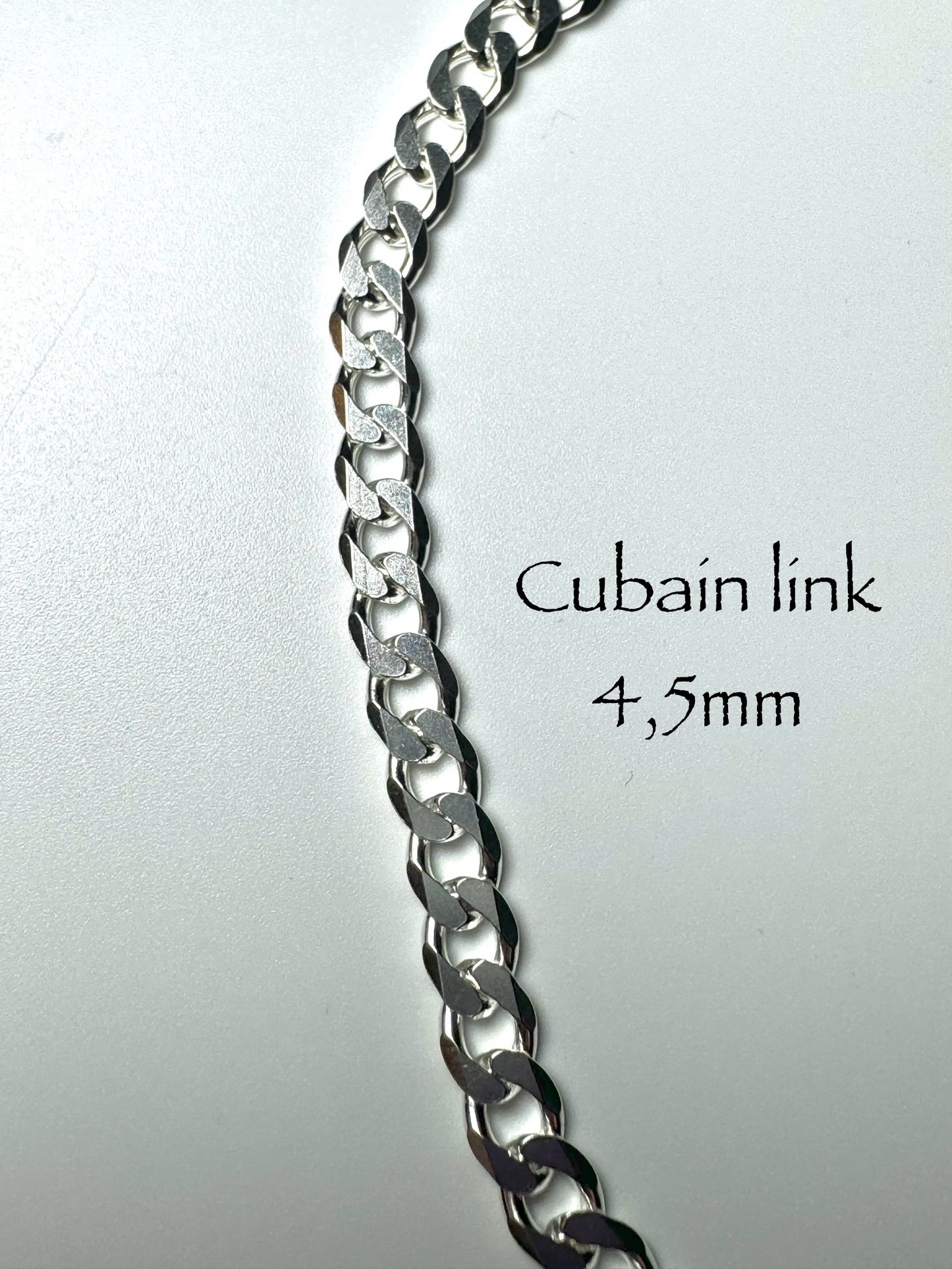 Cuban Link Bracelet 4.5mm