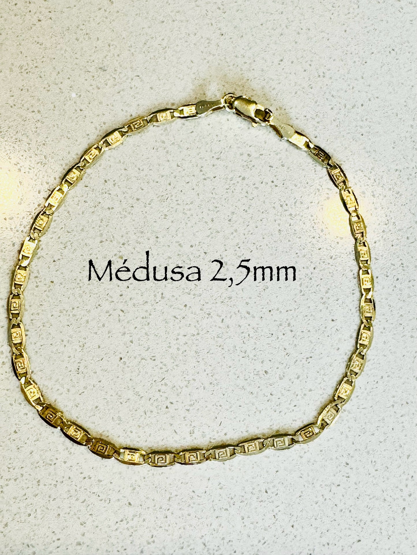 Gold Medusa Bracelet