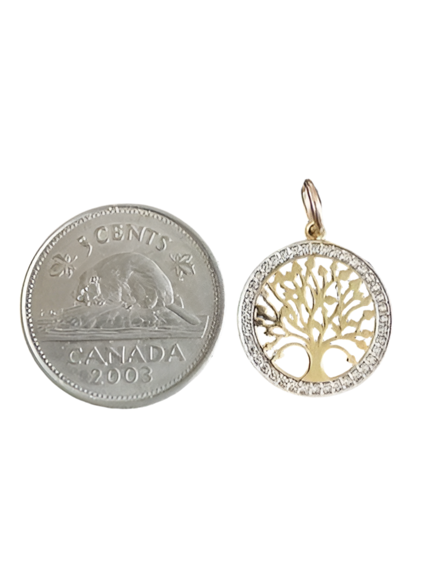 10k Gold Tree of Life Pendant