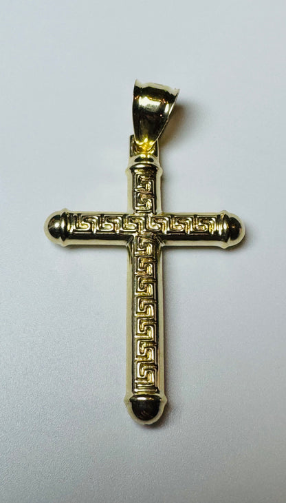 #405 pendentif médusa ronde en or 10k