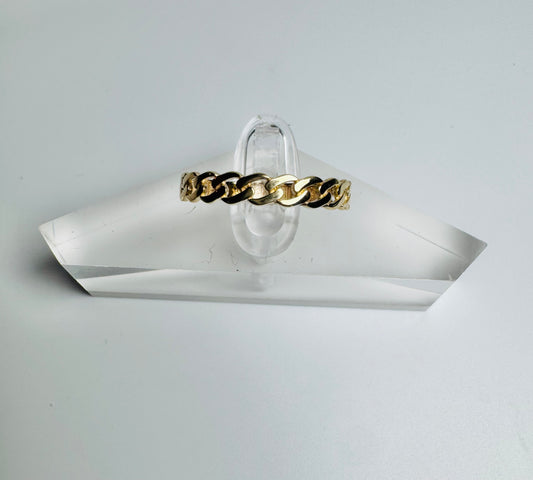 #201 bague rond entrelacé en or 10k