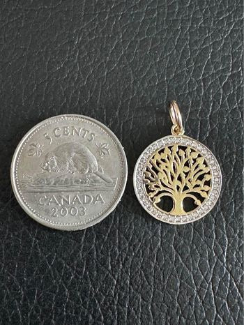 10k Gold Tree of Life Pendant